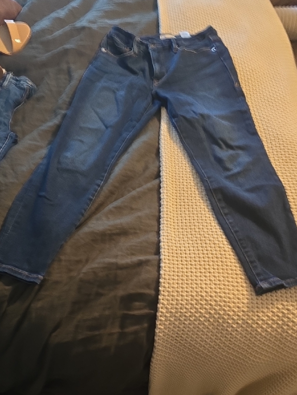 Good American Dark Blue Skinny Jeans